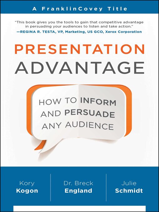 Title details for Presentation Advantage by Kory Kogon - Wait list